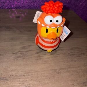Disney Pixar Inside Out 2 Anxiety Rubber Duck Bath Toy Figure NWT